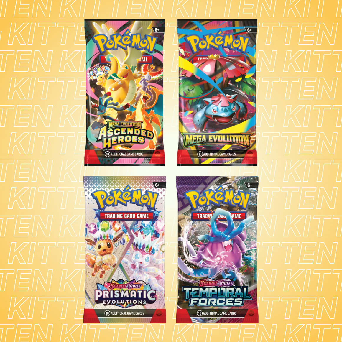 Kitten Bundle (4x Booster Packs+BOUNTY)