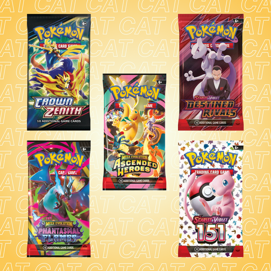 Cat Bundle (5x Booster Packs+BOUNTY)